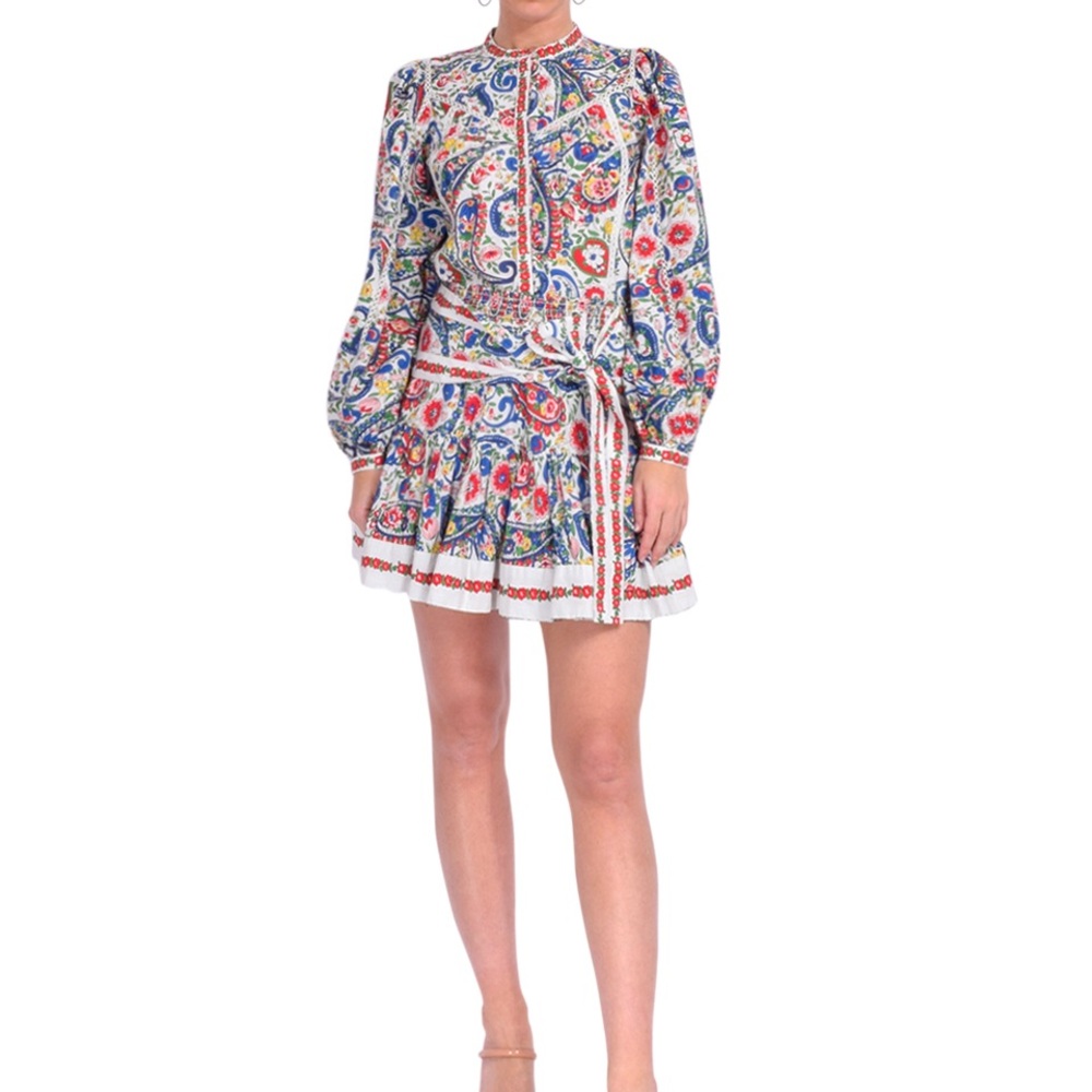 Colorful Floral  Love the Label mini skirt